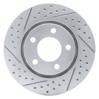 Dynamic Friction Company® - Drilled and Slotted Brake Rotor