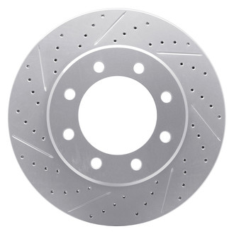 DFC® - Drilled and Slotted Rear Driver Side Brake Rotor