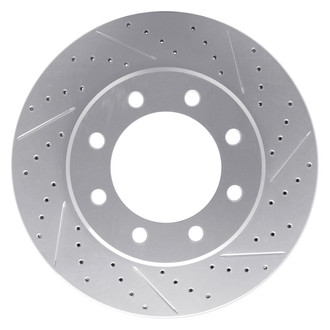 DFC® - Drilled and Slotted Rear Passenger Side Brake Rotor
