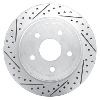 DFC® - Drilled and Slotted Rear Driver Side Brake Rotor