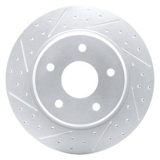 DFC® - Drilled and Slotted Rear Driver Side Brake Rotor