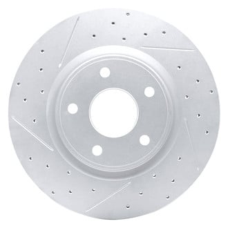 DFC® - Drilled and Slotted Front Passenger Side Brake Rotor