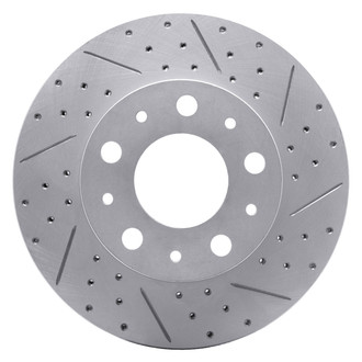 DFC® - Drilled and Slotted Front Passenger Side Brake Rotor
