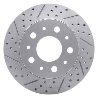 DFC® - Drilled and Slotted Rear Driver Side Brake Rotor