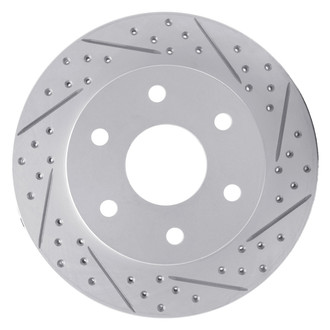 DFC® - Drilled and Slotted Rear Passenger Side Brake Rotor