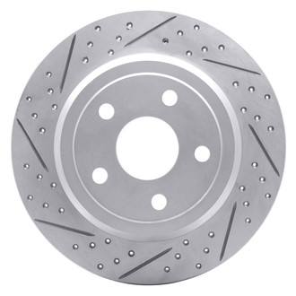 DFC® - Drilled and Slotted Rear Driver Side Brake Rotor