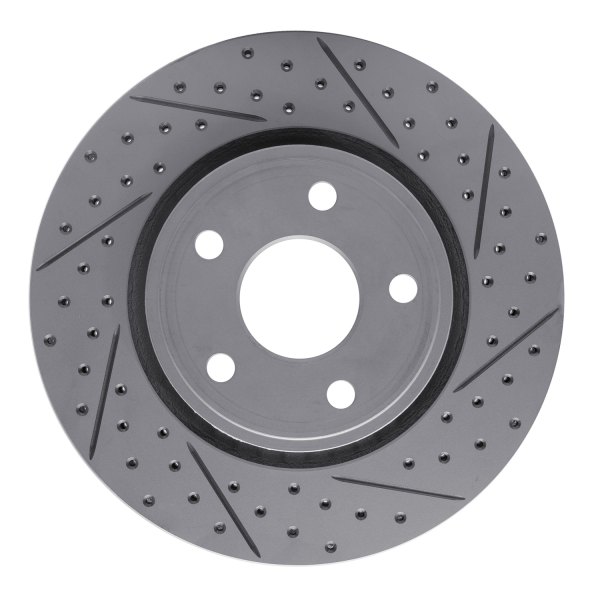 DFC® - Drilled and Slotted Front Drilled and Slotted Brake Rotor