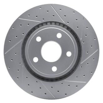 DFC® - Drilled and Slotted Front Passenger Side Brake Rotor