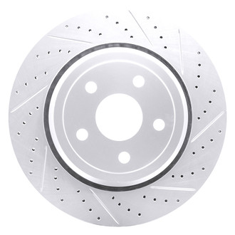 DFC® - Drilled and Slotted Rear Passenger Side Brake Rotor