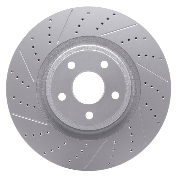 DFC® - Drilled and Slotted Front Drilled and Slotted Brake Rotor