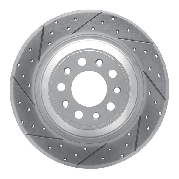 DFC® - Drilled and Slotted Rear Drilled and Slotted Brake Rotor