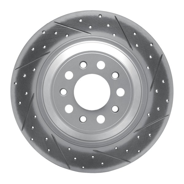 DFC® - Drilled and Slotted Rear Drilled and Slotted Brake Rotor