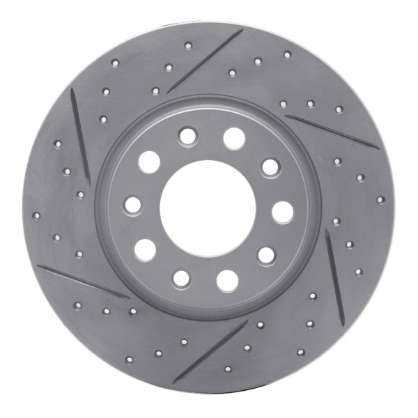 DFC® - Drilled and Slotted Rear Drilled and Slotted Brake Rotor