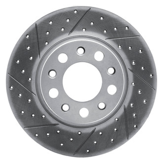 DFC® - Drilled and Slotted Rear Driver Side Brake Rotor