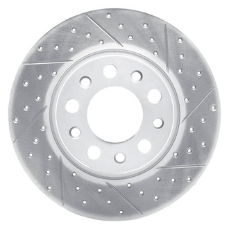 DFC® - Drilled and Slotted Rear Passenger Side Brake Rotor