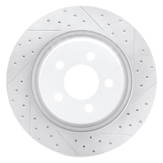 DFC® - Drilled and Slotted Front Passenger Side Brake Rotor