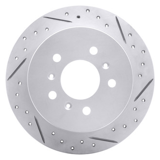 DFC® - Drilled and Slotted Rear Passenger Side Brake Rotor