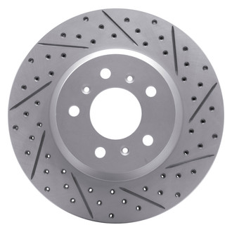 DFC® - Drilled and Slotted Front Passenger Side Brake Rotor
