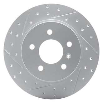 DFC® - Drilled and Slotted Rear Driver Side Brake Rotor