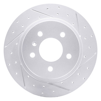 DFC® - Drilled and Slotted Rear Passenger Side Brake Rotor