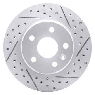 DFC® - Drilled and Slotted Front Passenger Side Brake Rotor