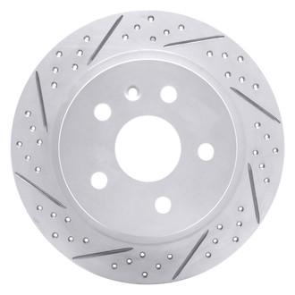 DFC® - Drilled and Slotted Rear Driver Side Brake Rotor