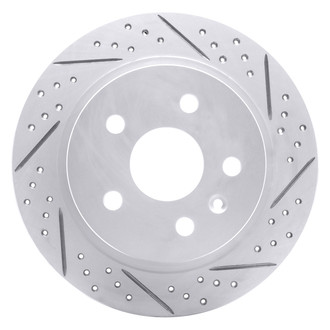 DFC® - Drilled and Slotted Rear Passenger Side Brake Rotor