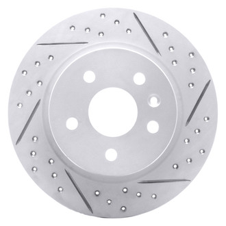 DFC® - Drilled and Slotted Rear Passenger Side Brake Rotor