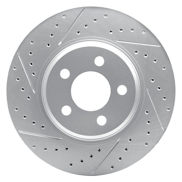 DFC® - Drilled and Slotted Front Drilled and Slotted Brake Rotor