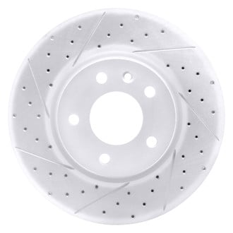Dynamic Friction Company® - Drilled and Slotted Brake Rotor