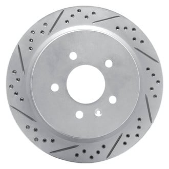 DFC® - Drilled and Slotted Rear Driver Side Brake Rotor