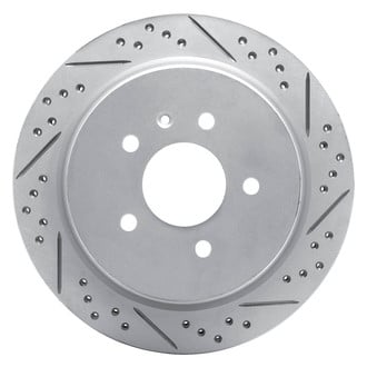 DFC® - Drilled and Slotted Rear Passenger Side Brake Rotor