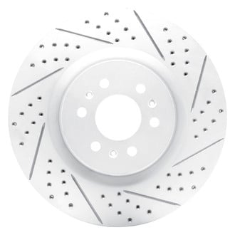 DFC® - Drilled and Slotted Front Passenger Side Brake Rotor