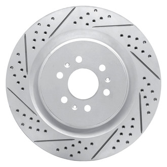 DFC® - Drilled and Slotted Rear Driver Side Brake Rotor