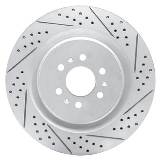 DFC® - Drilled and Slotted Rear Passenger Side Brake Rotor