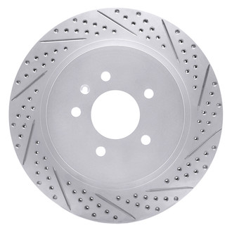 DFC® - Drilled and Slotted Rear Passenger Side Brake Rotor
