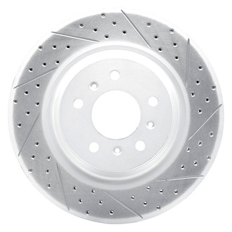 DFC® - Drilled and Slotted Front Passenger Side Brake Rotor