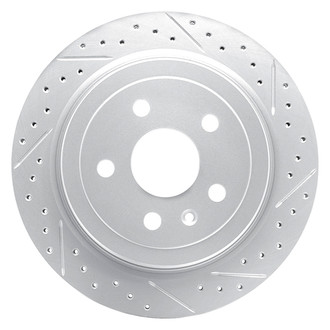 DFC® - Drilled and Slotted Rear Passenger Side Brake Rotor