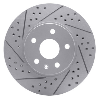 DFC® - Drilled and Slotted Front Driver Side Brake Rotor
