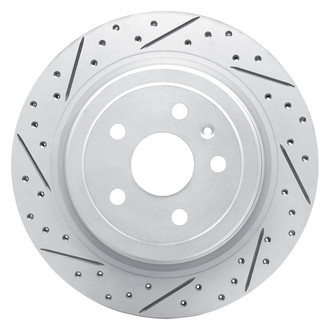 DFC® - Drilled and Slotted Rear Driver Side Brake Rotor