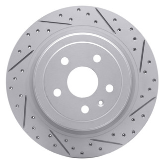 DFC® - Drilled and Slotted Rear Passenger Side Brake Rotor