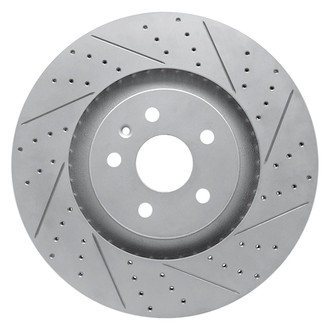 DFC® - Drilled and Slotted Front Passenger Side Brake Rotor