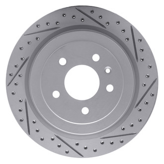 DFC® - Drilled and Slotted Rear Passenger Side Brake Rotor