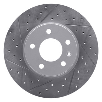 DFC® - Drilled and Slotted Front Driver Side Brake Rotor