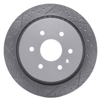 DFC® - Drilled and Slotted Rear Driver Side Brake Rotor