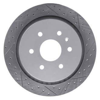 DFC® - Drilled and Slotted Rear Passenger Side Brake Rotor