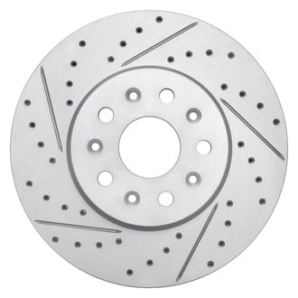 Dynamic Friction Company® - Drilled and Slotted Brake Rotor