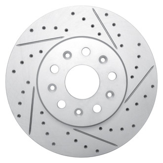 DFC® - Drilled and Slotted Front Passenger Side Brake Rotor