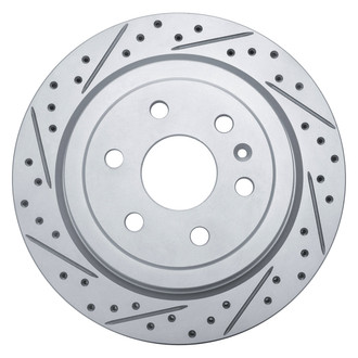 DFC® - Drilled and Slotted Rear Driver Side Brake Rotor