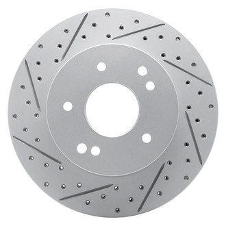 DFC® - Drilled and Slotted Front Driver Side Brake Rotor